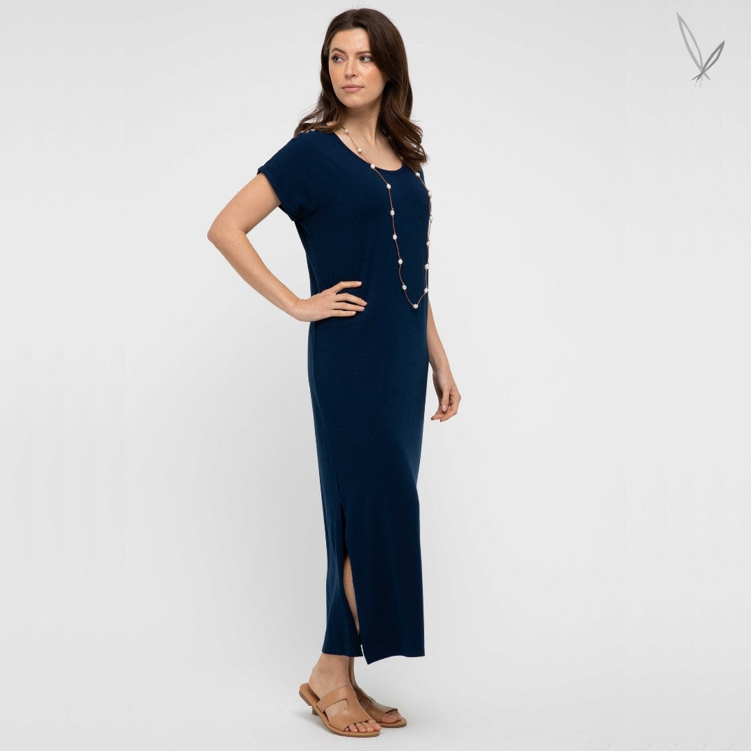 Elsie Dress - Navy