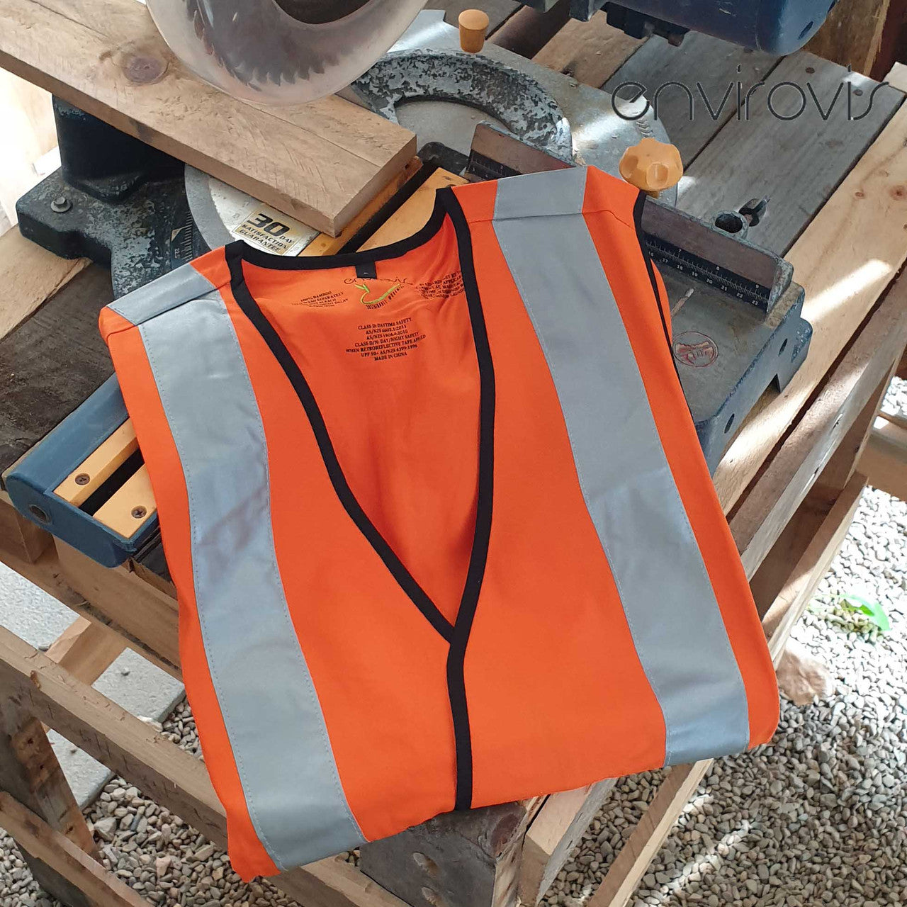 Bamboo Hi-Vis Vest - Orange
