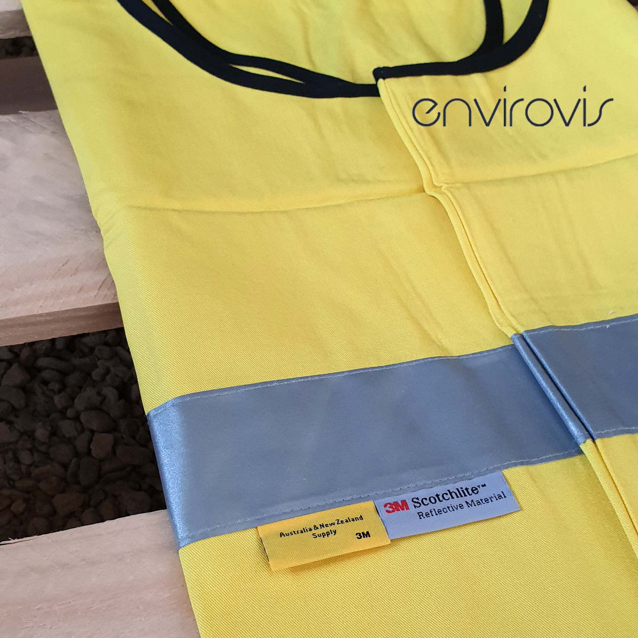 Bamboo Hi-Vis Vest - Yellow