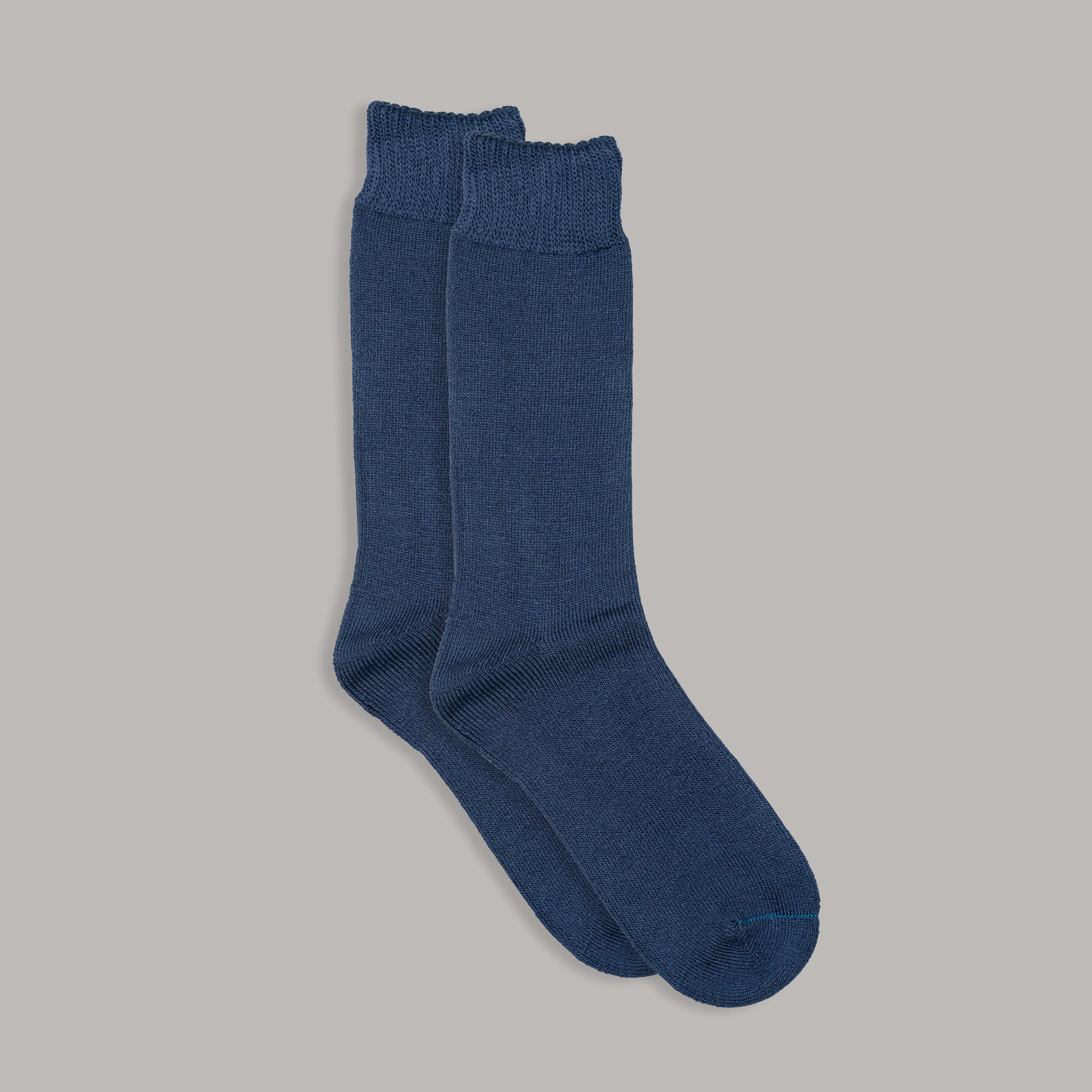 Extra Thick Bamboo Work Socks | Blue