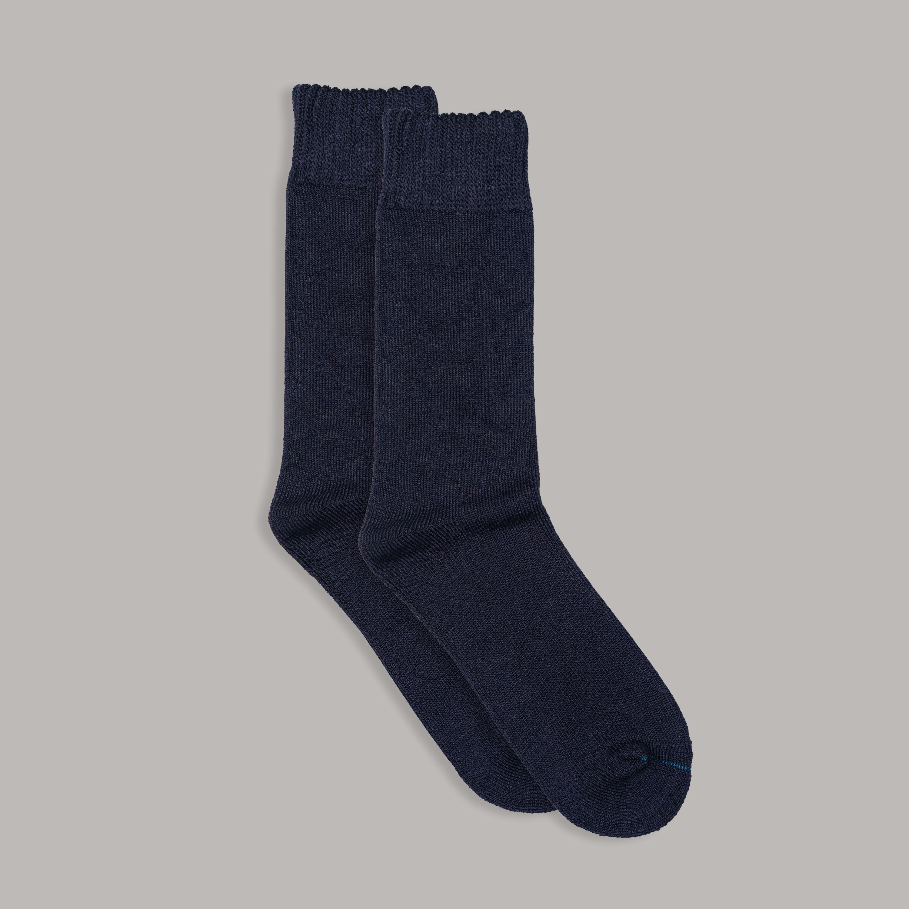Extra Thick Bamboo Work Socks | Navy