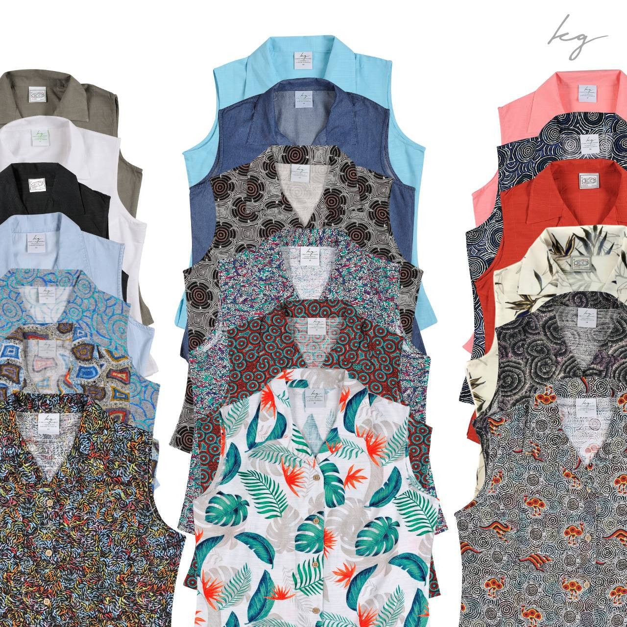 Sleeveless Shirt - Group Shot