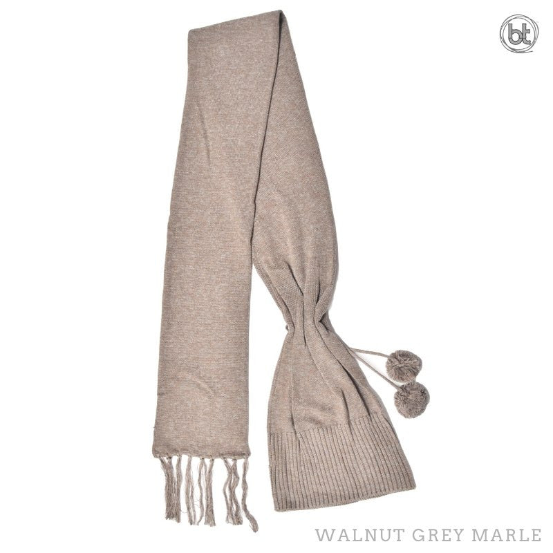 Bamboo Head Sock - Walnut Grey Marle