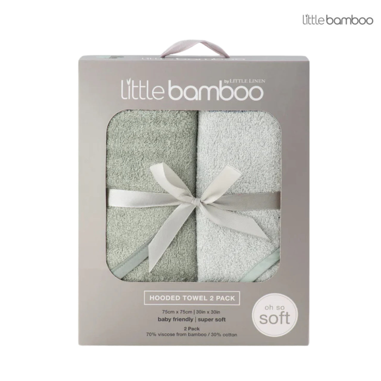 Little Bamboo Baby Hooded Towel | 2-PACK