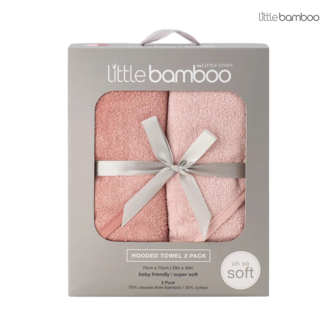 Little Bamboo Baby Hooded Towel | 2-PACK