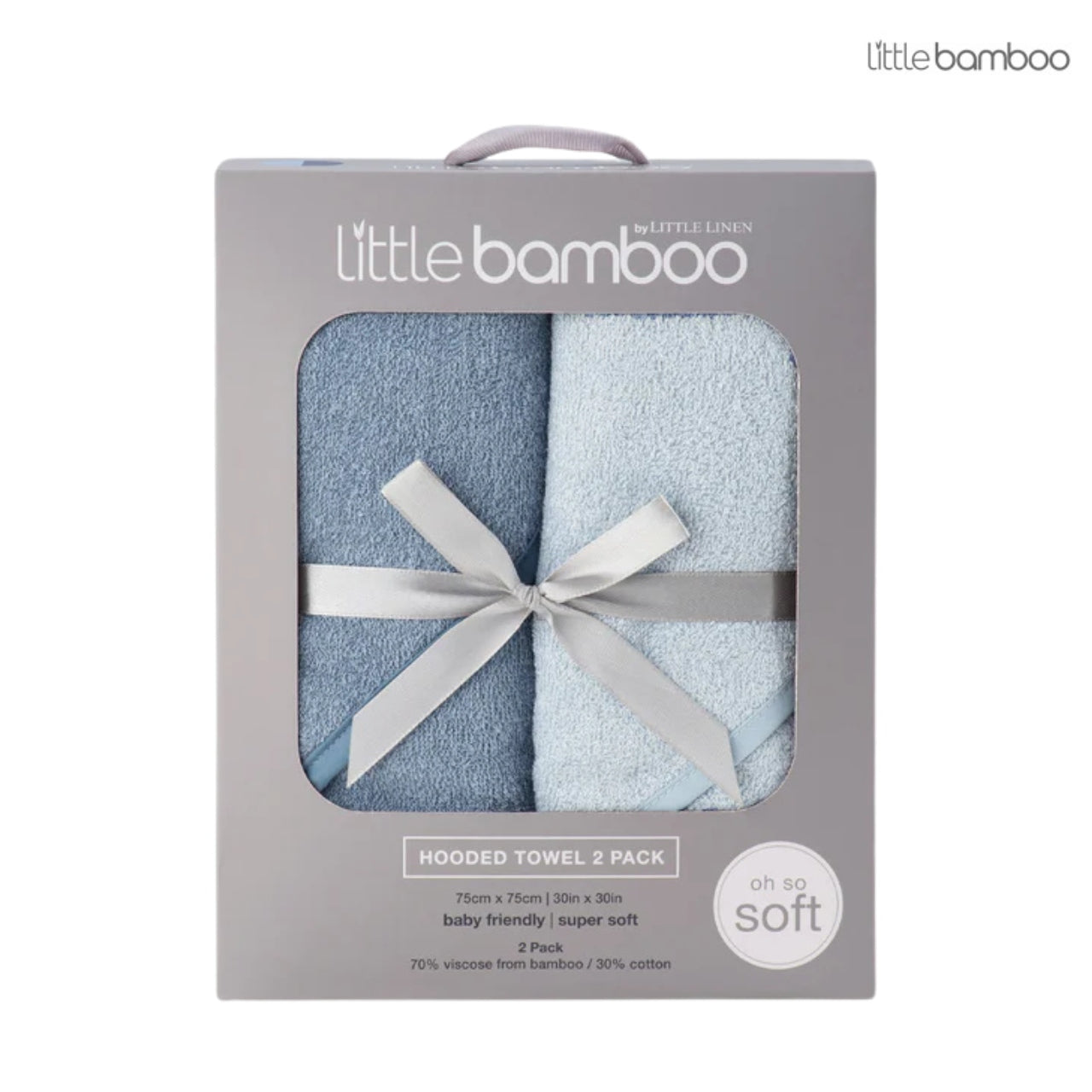 Little Bamboo Baby Hooded Towel | 2-PACK