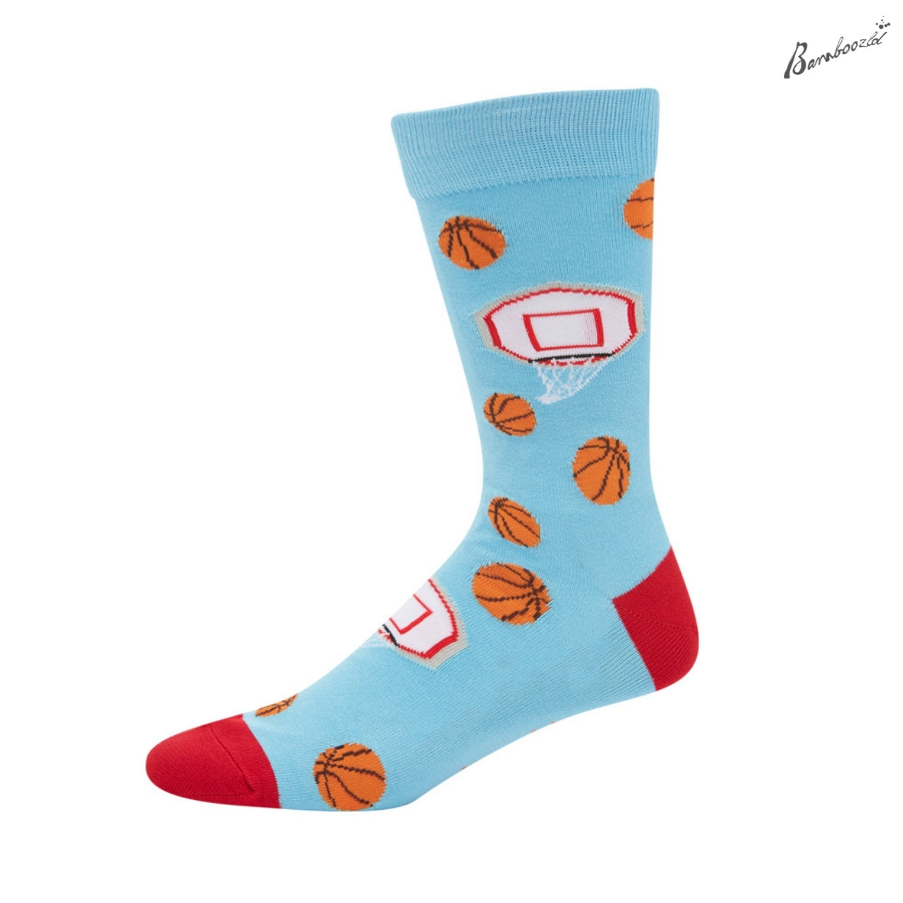 Bamboo Crew Sock - Hoops