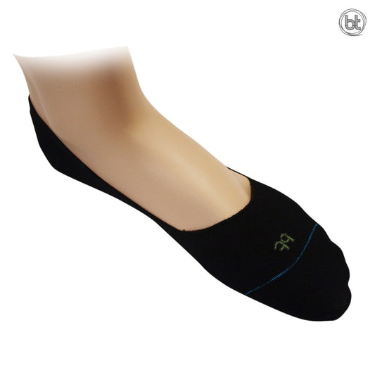 Bamboo Invisisocks (Half) - Black