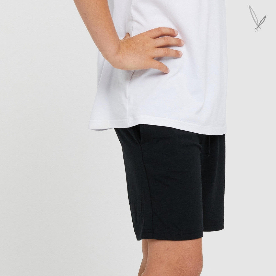 Junior Lounge Shorts - Black