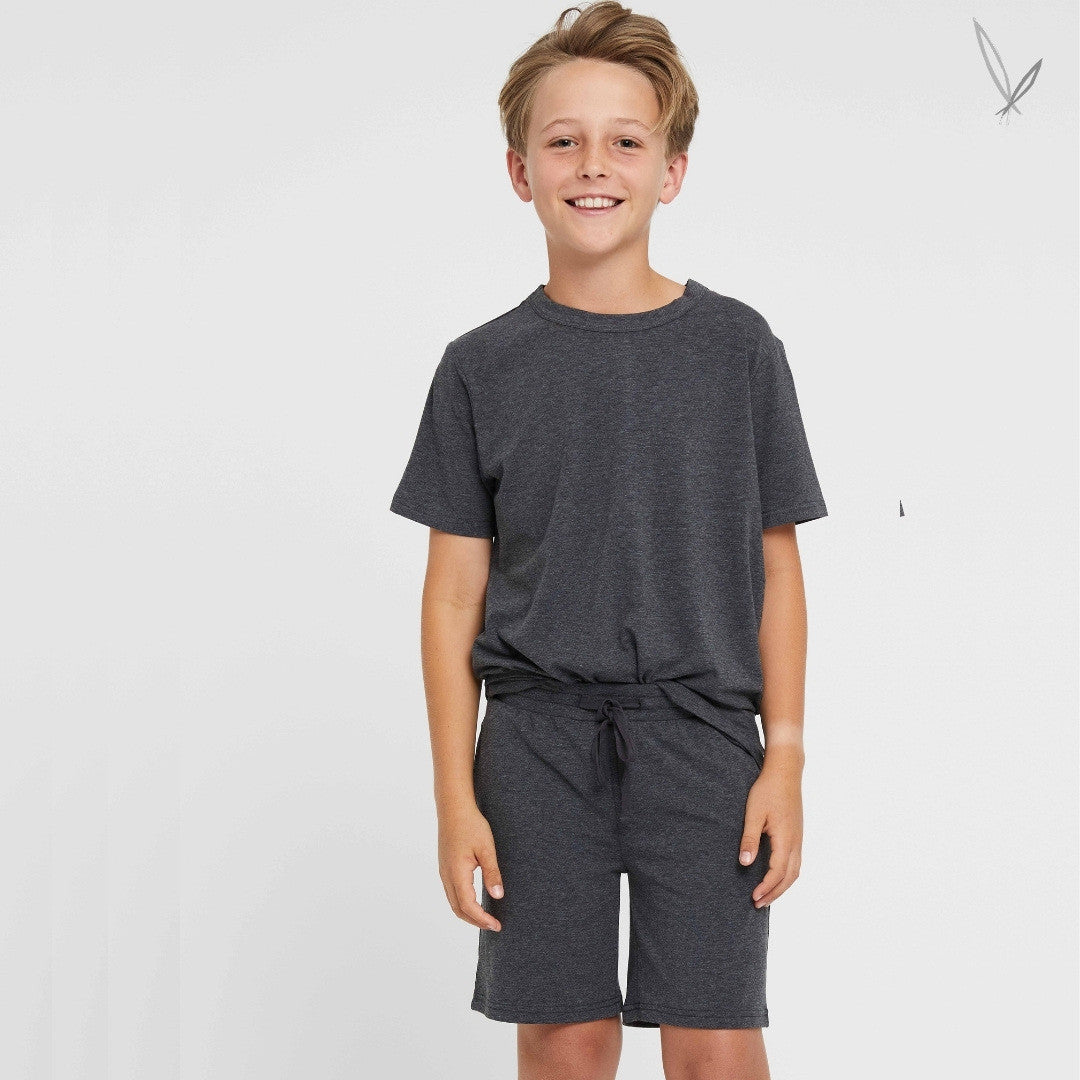Junior Lounge Shorts - Charcoal