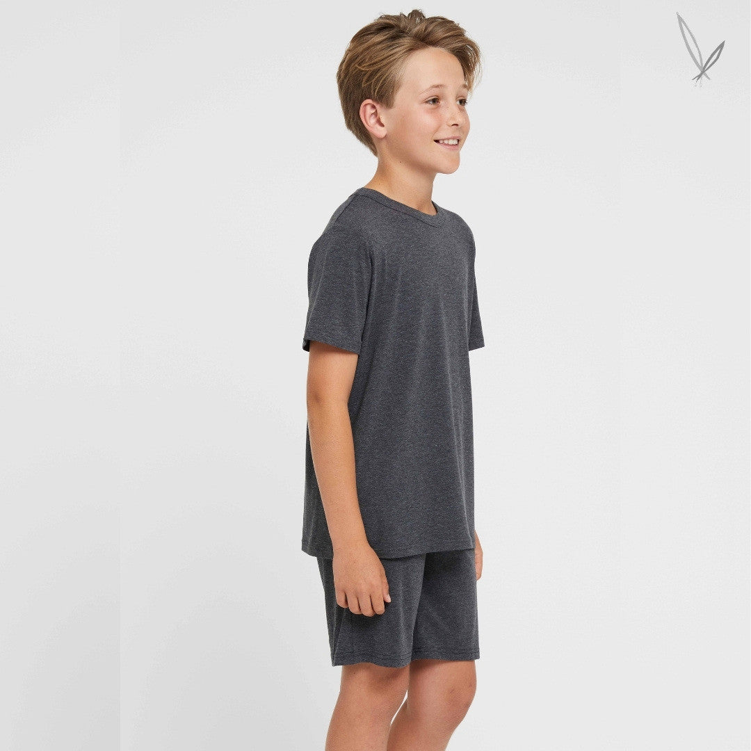 Junior Lounge Shorts - Charcoal