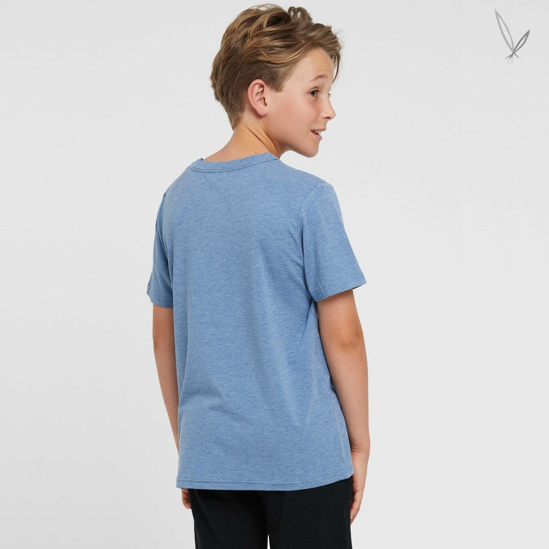 Junior Lounge Tee - Lake Blue