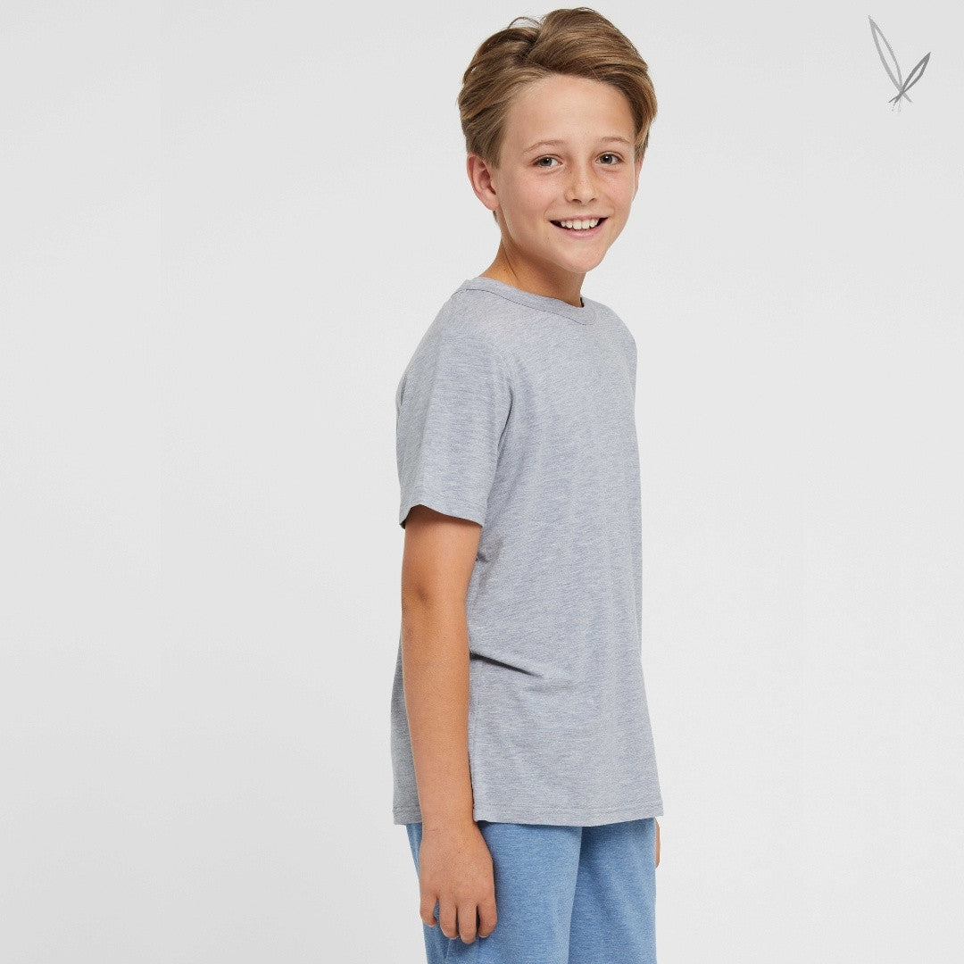 Junior Lounge Tee - Silver