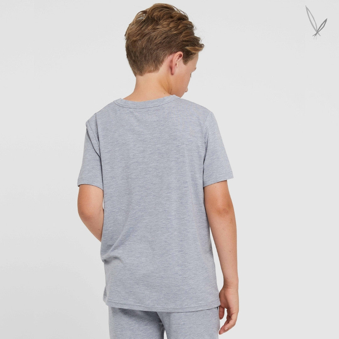 Junior Lounge Tee - Silver