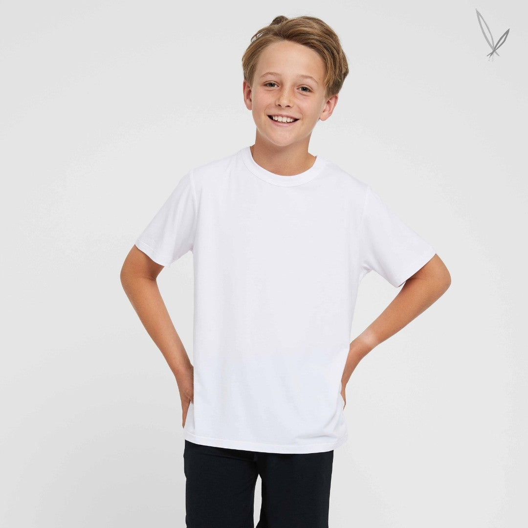 Junior Lounge Tee - White