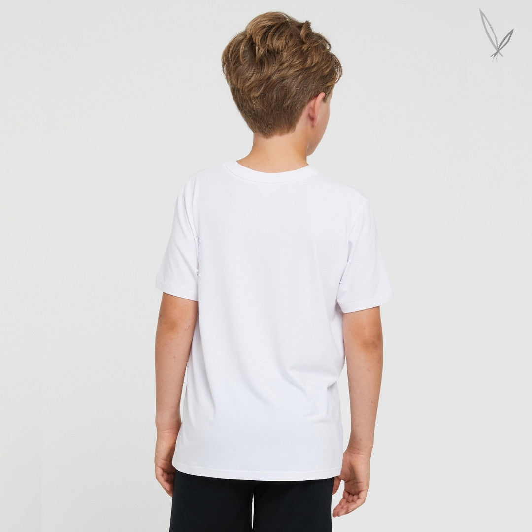 Junior Lounge Tee - White