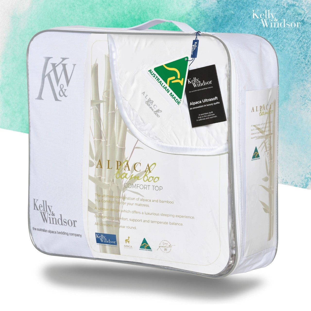 Alpaca & Bamboo Comfort Mattress Topper