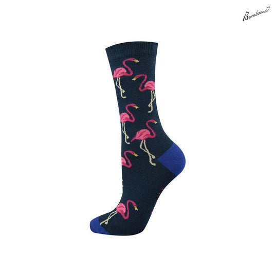 Kids Bamboozld Socks - Big Flamingo