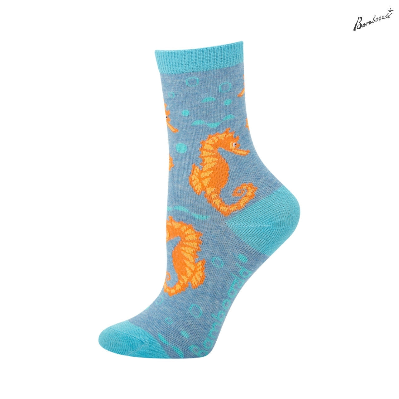 Kids Bamboozld Socks - Seahorse