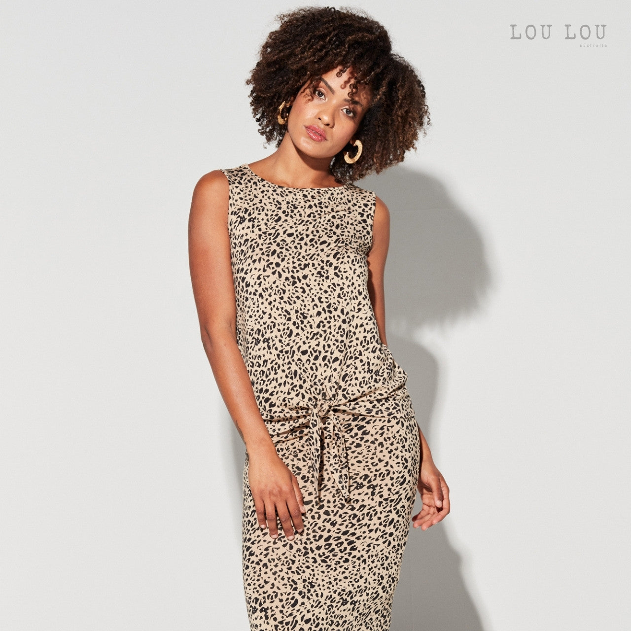 Billie Tie Front Bamboo Tank | LIMITED