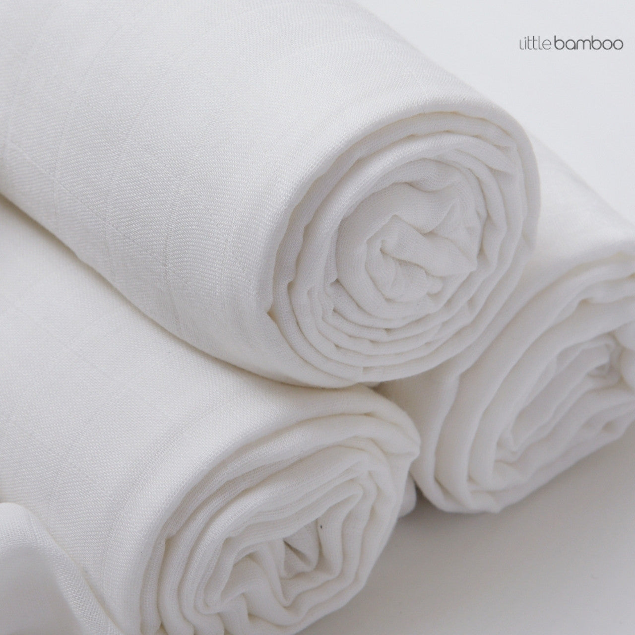 Little Bamboo Muslin Wraps - Natural