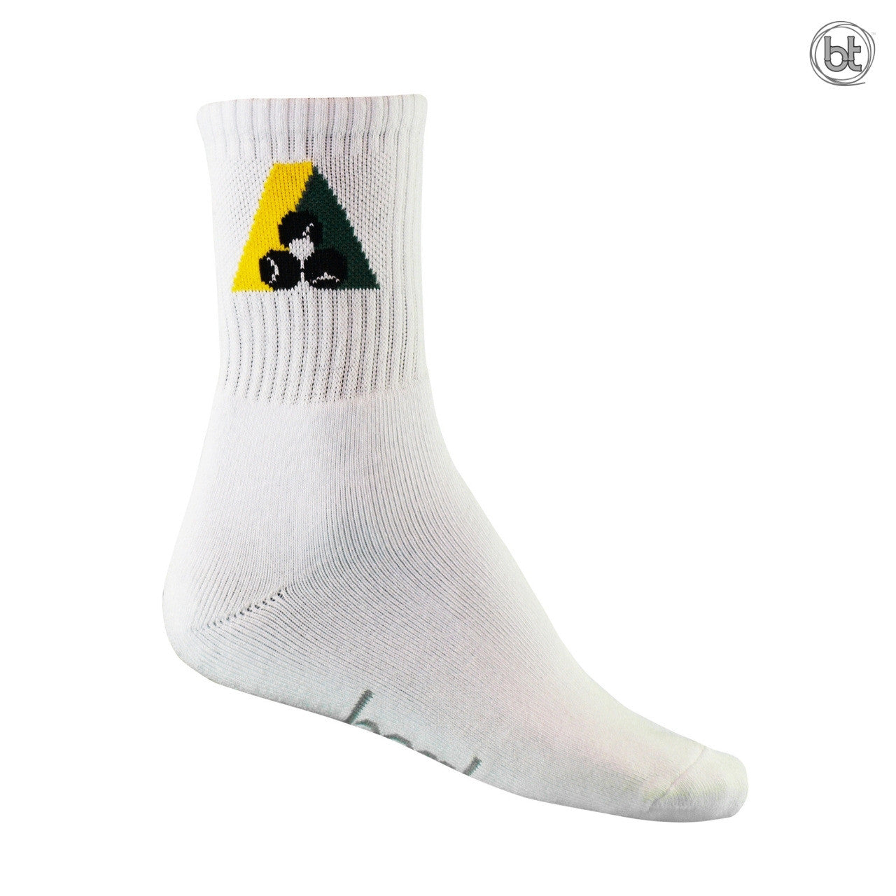 Long Crew Bamboo Bowls Socks by Bamboo Textiles