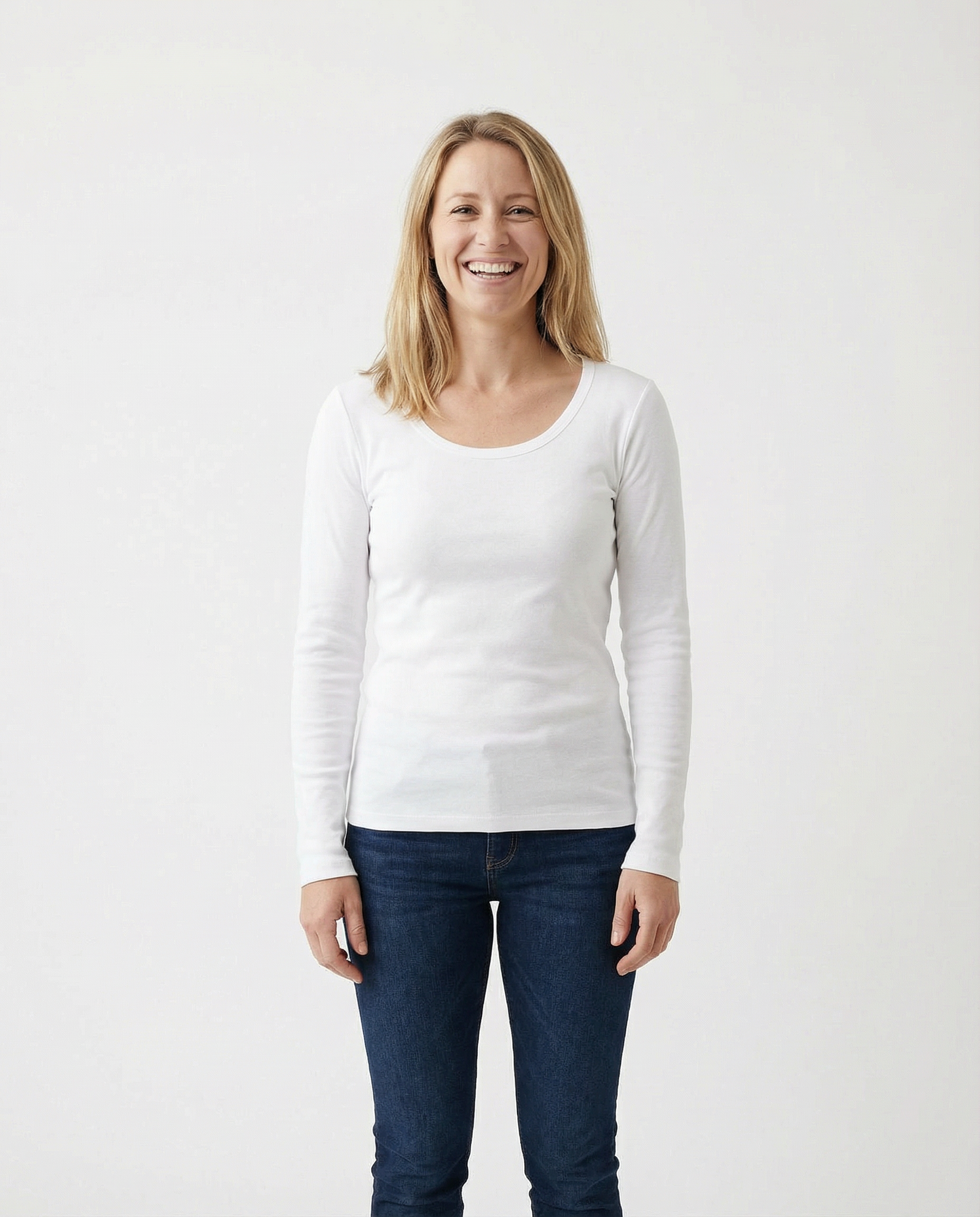 Bamboo Long Sleeved Teeshirt | Slim Fit