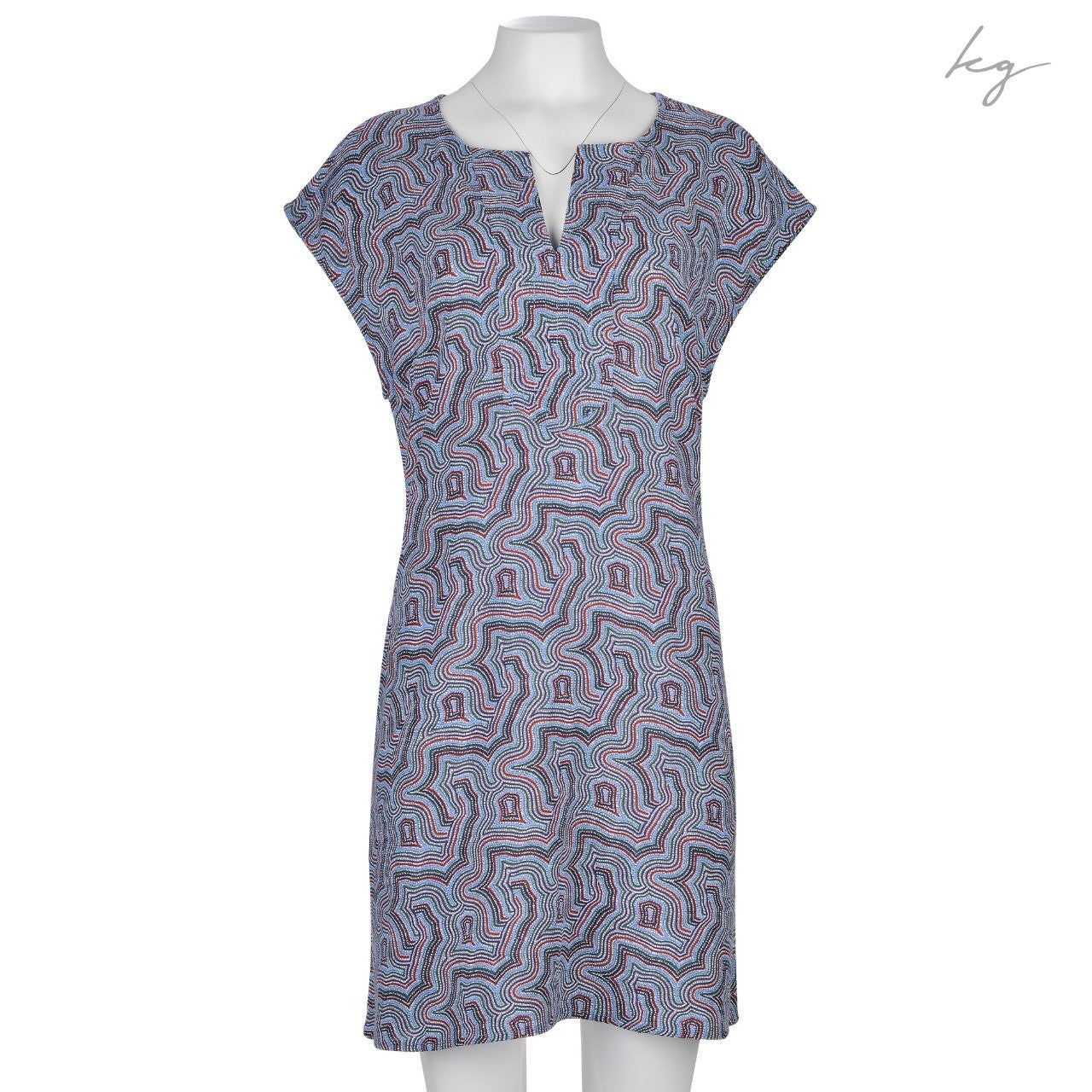 Bamboo Fibre Dress - Lukarrara Jukurrpa