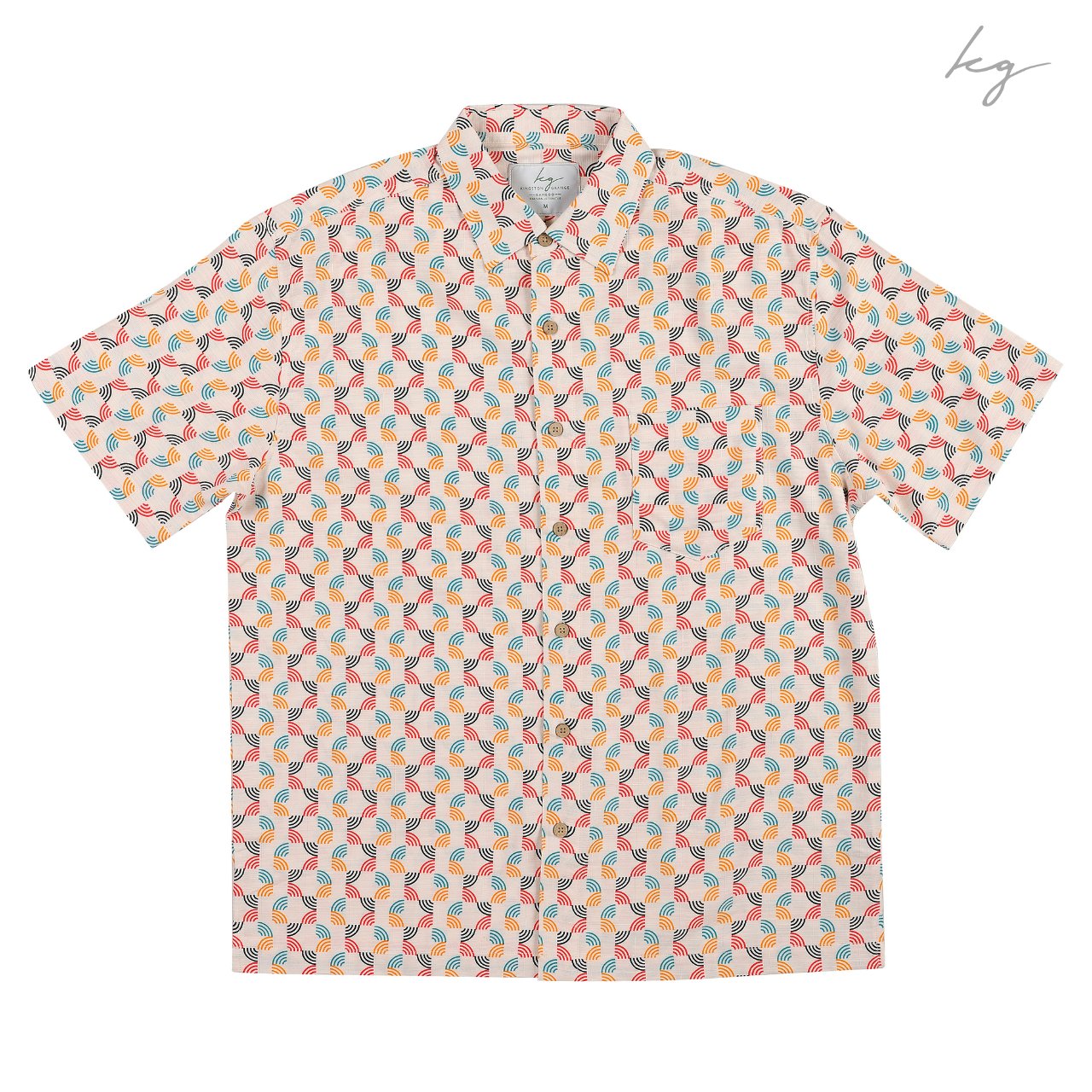 Men's Bamboo Short Sleeve Shirt | PATTERNED