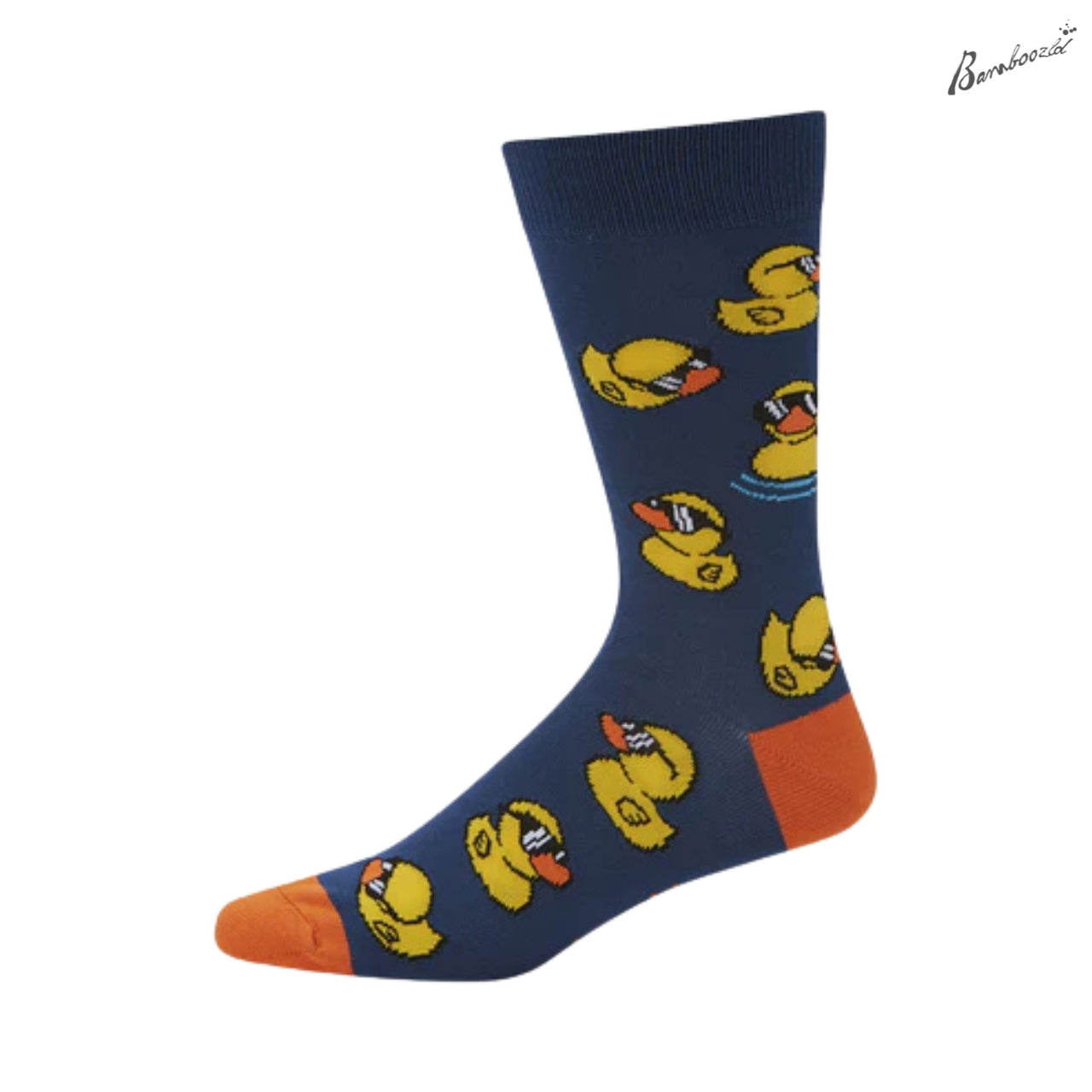 Bamboo Crew Sock - Duck Thugs