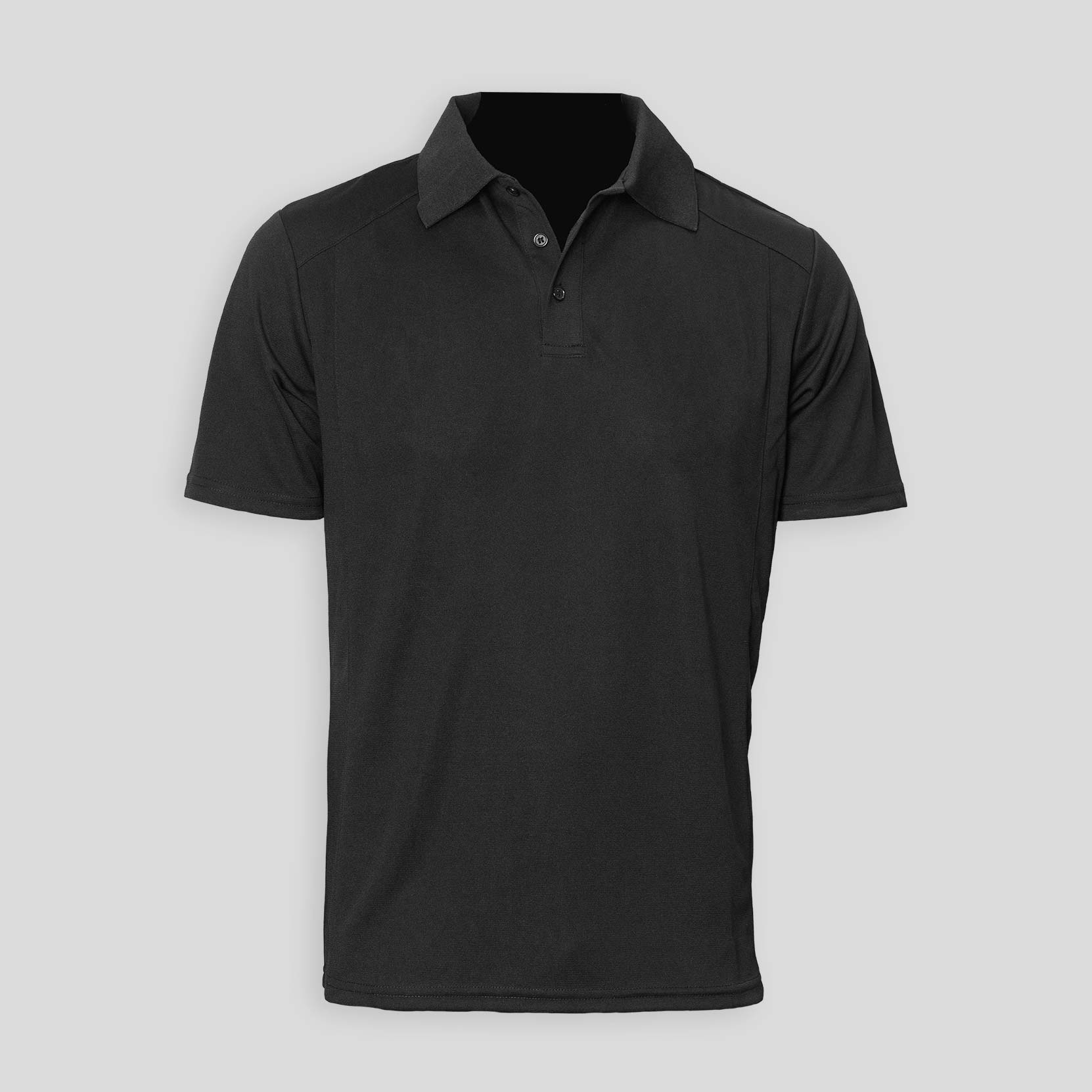Men's Bamboo Polo Shirt | Charcoal Blend