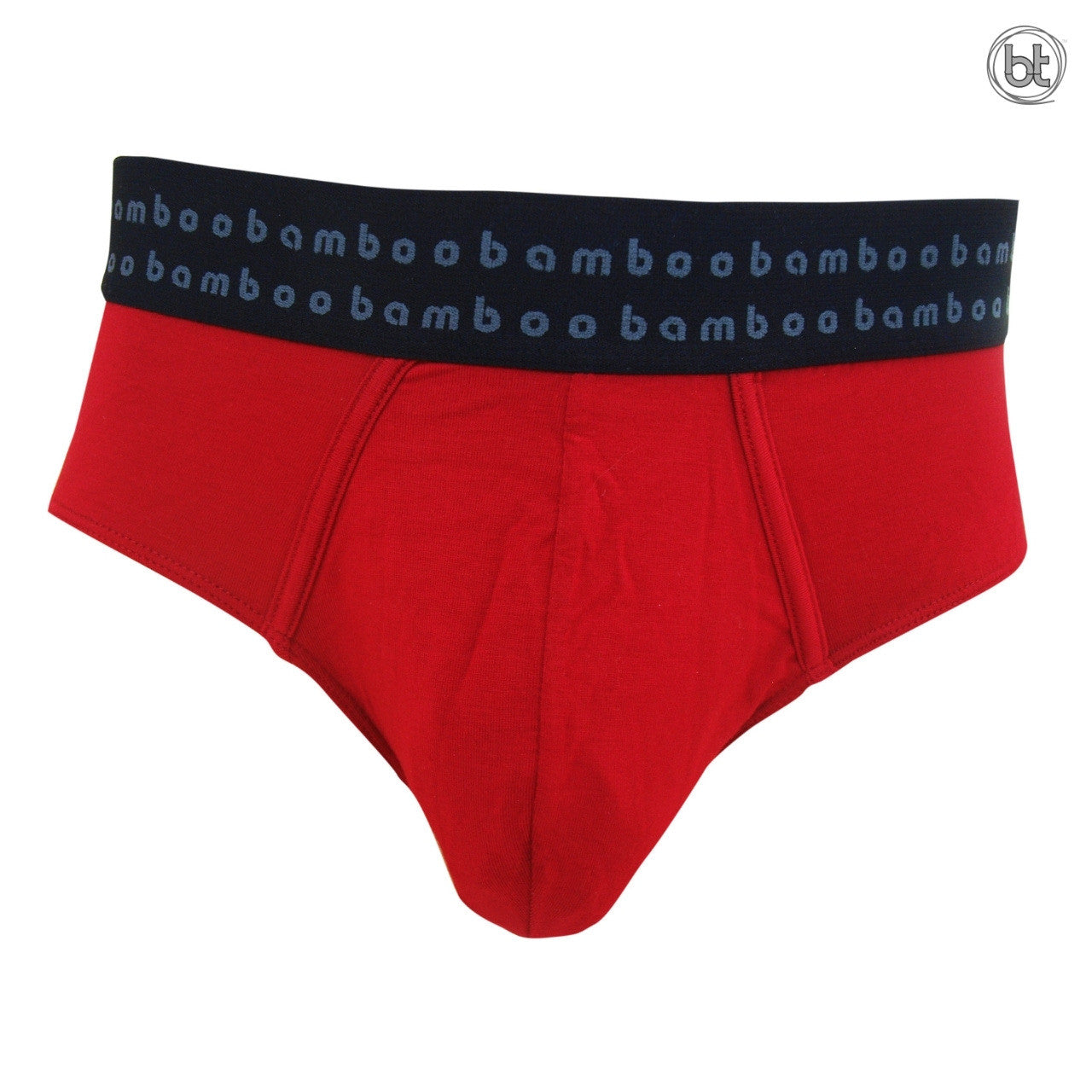 Men's Bamboo Briefs - Burnt Red