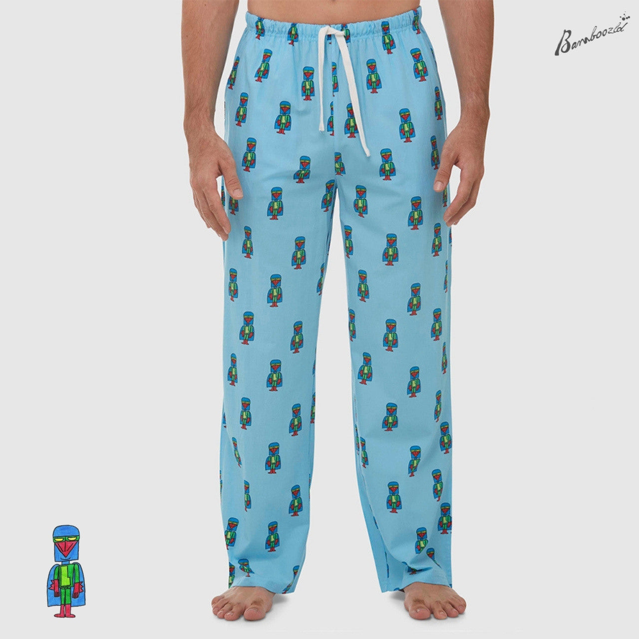 Men's PJ Pants - Laser Beak Man