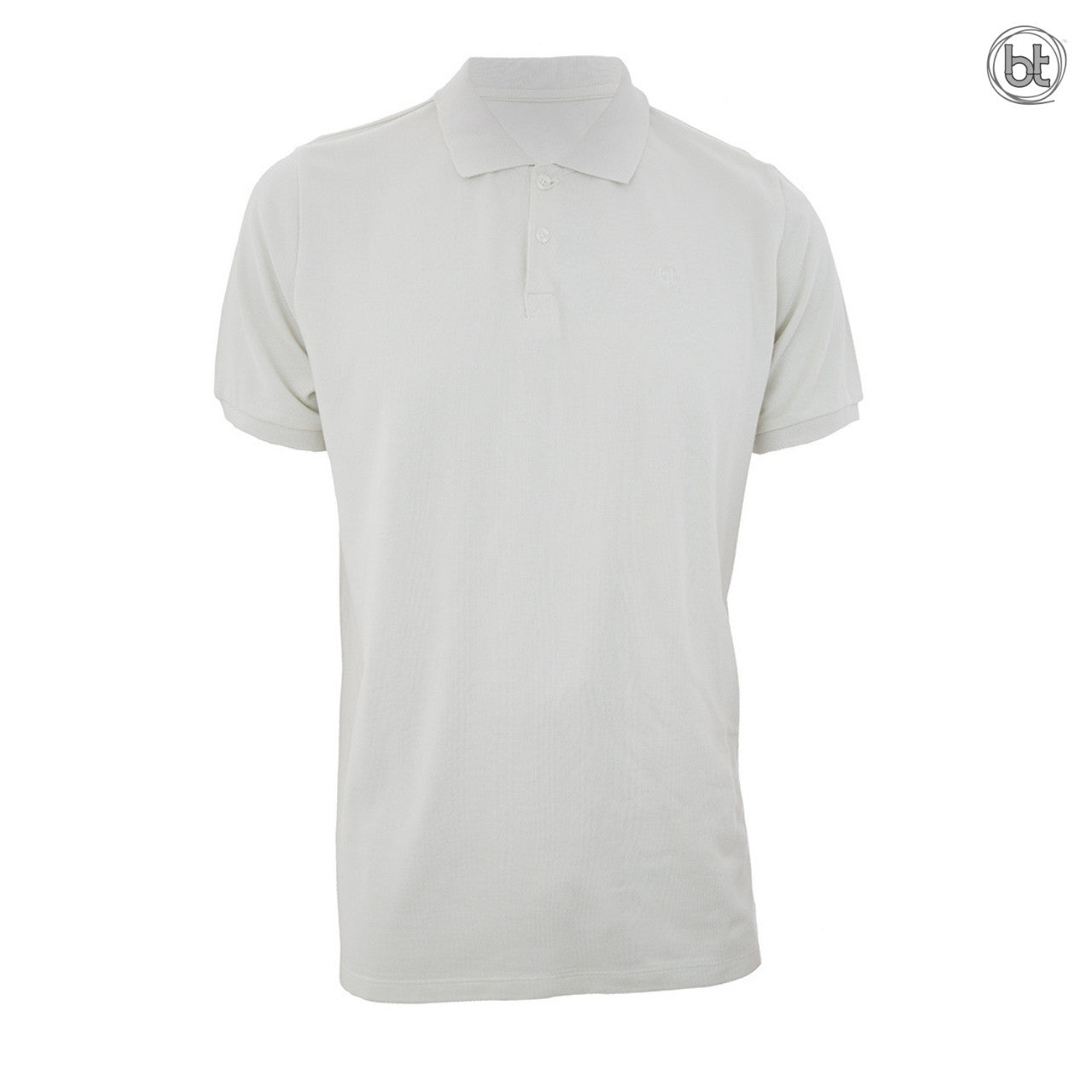 Men's Bamboo Polo Shirt - Silver Birch