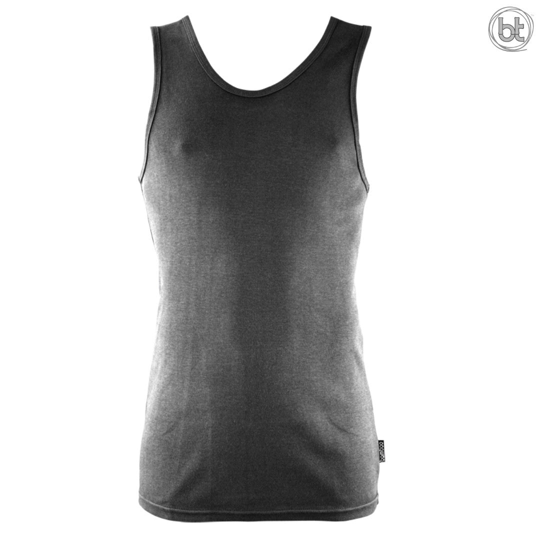 Men's Bamboo Singlet - Slate