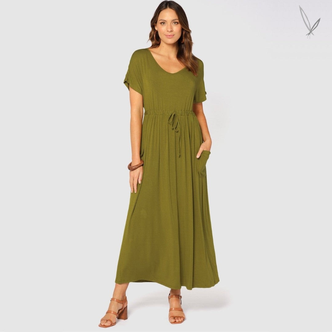 Mila Maxi Dress - Cardamom