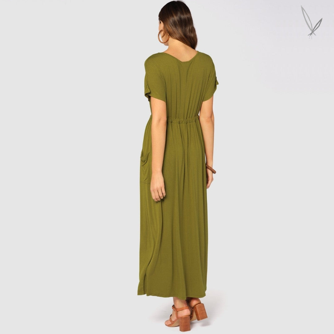 Mila Maxi Dress - Cardamom