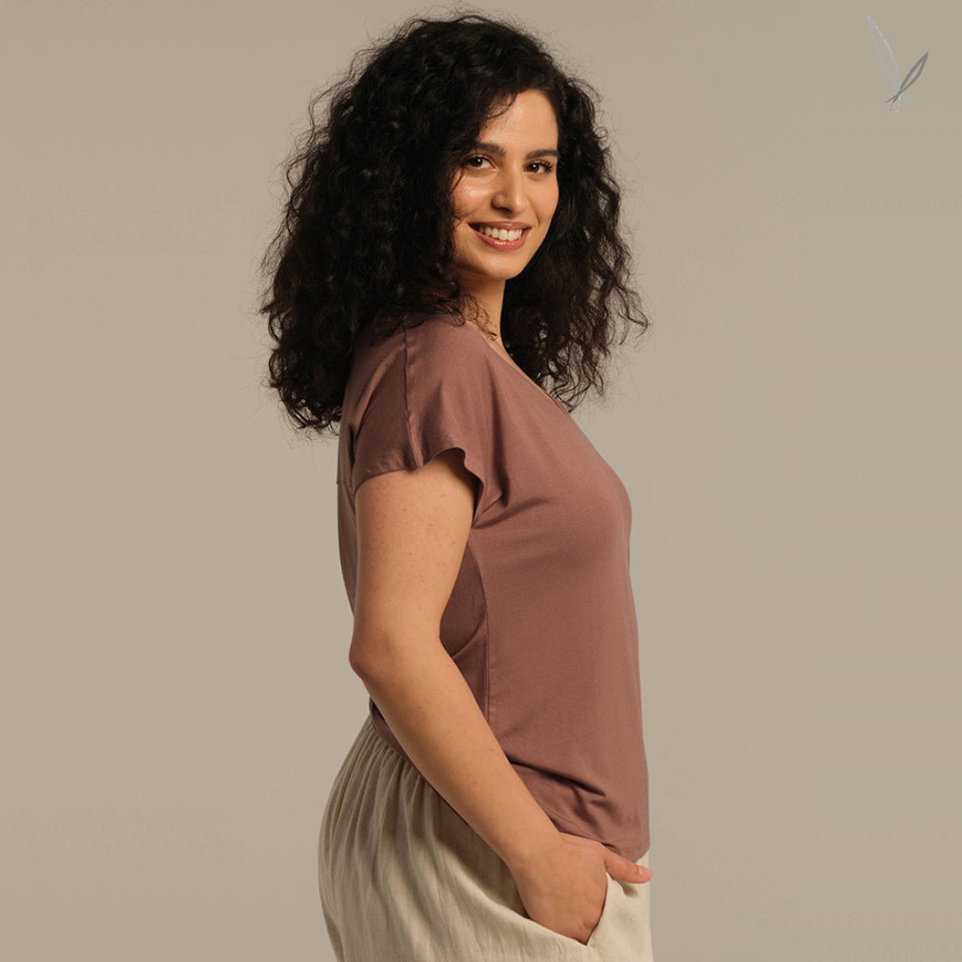 Belle V Neck Tee
