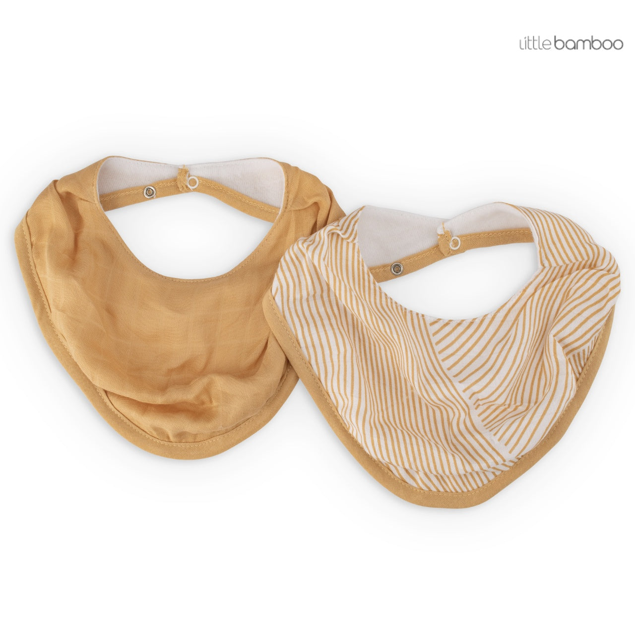Little Bamboo Muslin Bib | 2-PACK