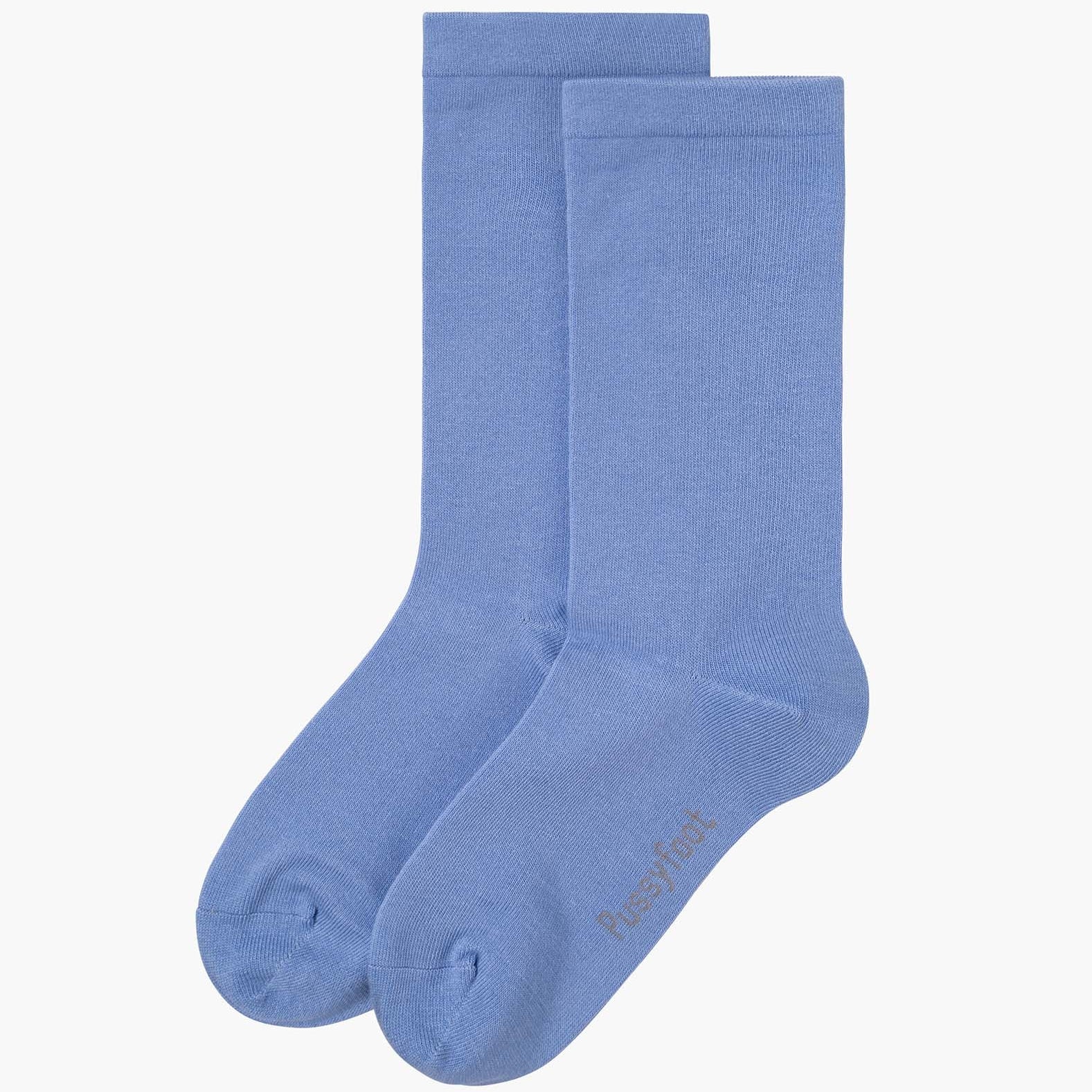 Pussyfoot Loose Top Health Socks - Light Blue