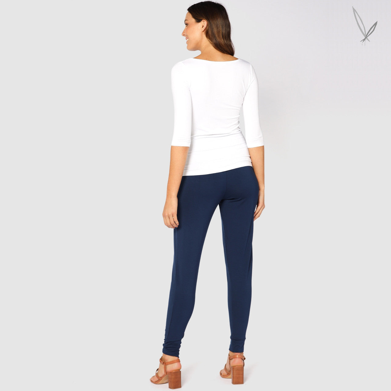 Women's Bamboo Softline Slouch Pants - Navy
