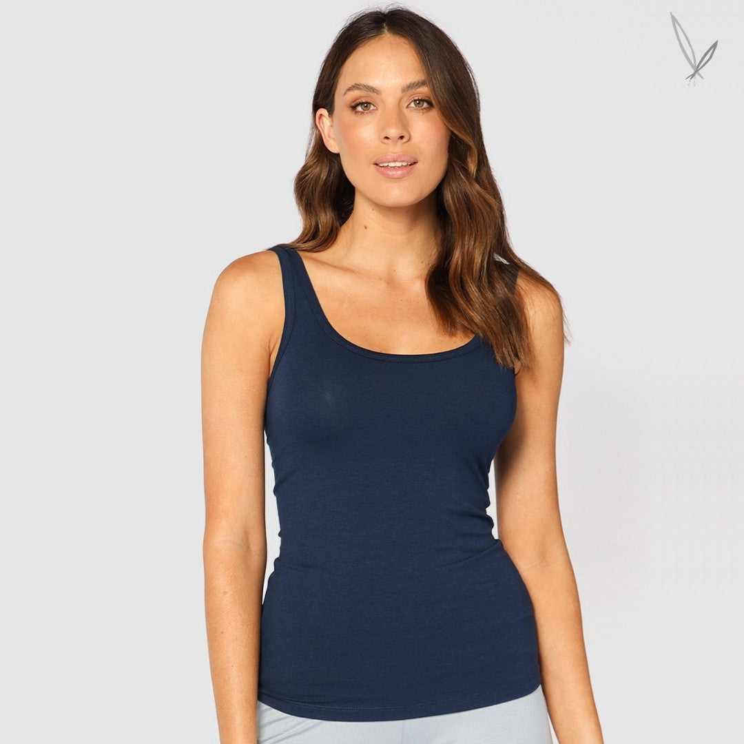 Scoop Singlet - Navy