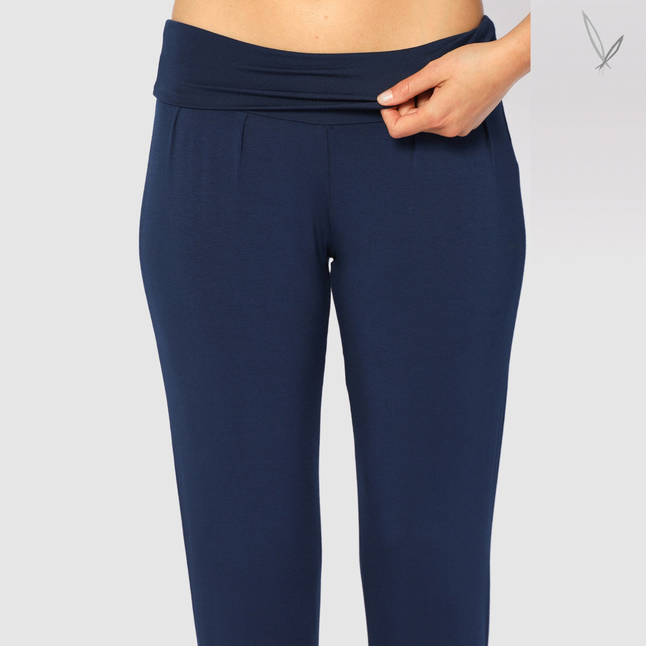 Women's Bamboo Softline Slouch Pants - Navy
