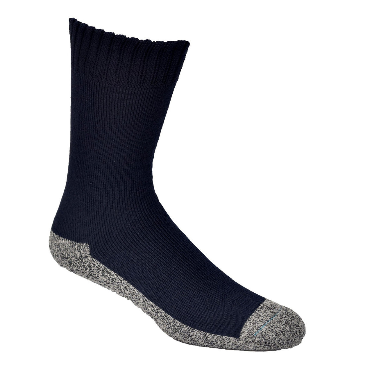3-Yarn Bamboo Work Socks - Navy