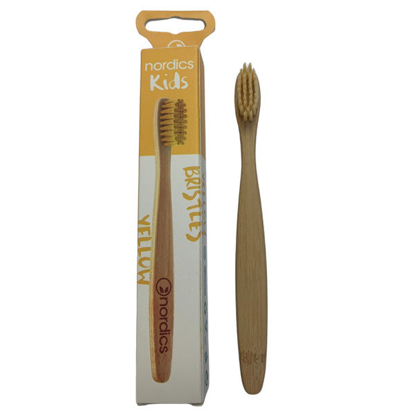 Nordics Kids Yellow Toothbrush