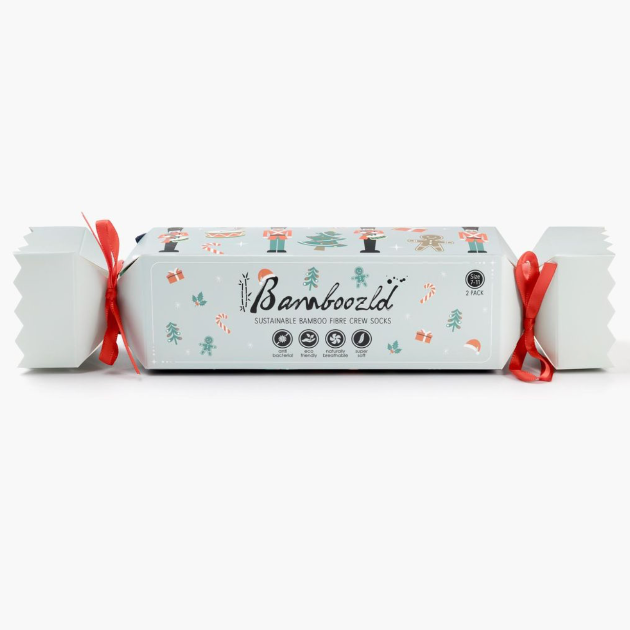 Bamboozld Xmas Cracker - Festive Nutcracker | 2-PACK