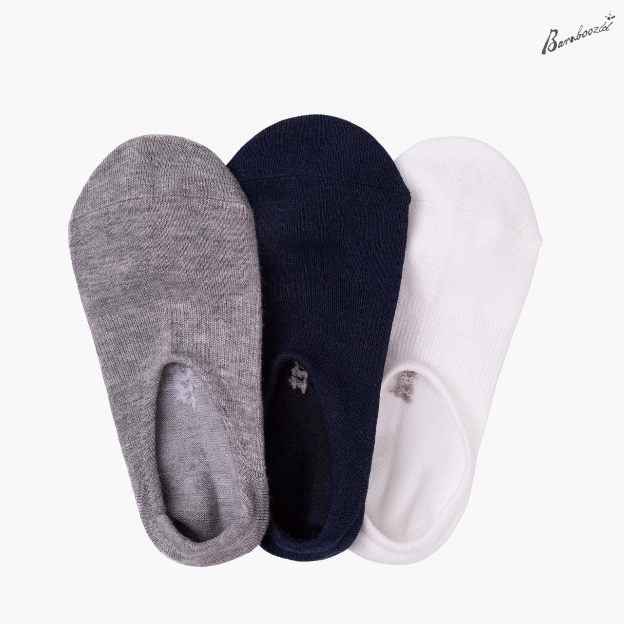 Pussyfoot Bamboo Footlet - Gel Heel Slip Resistant | 3-PACK