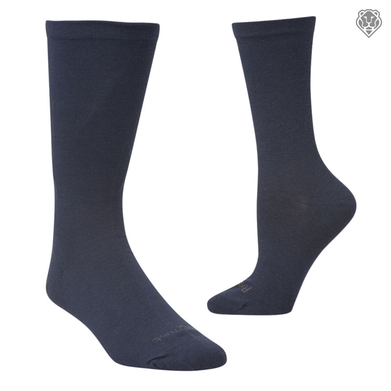 Loose Top Health Sock - Denim