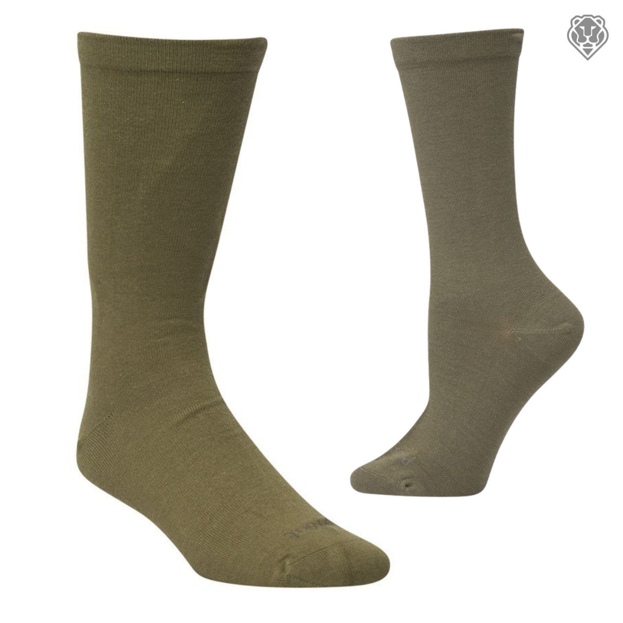 Loose Top Health Sock - Khaki