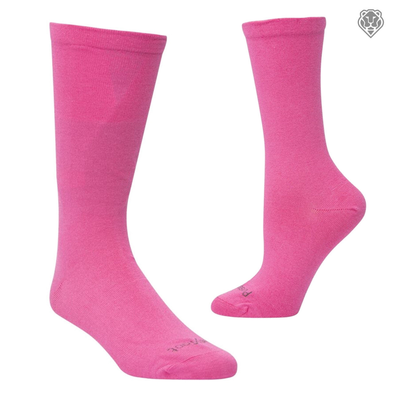 Loose Top Health Sock - Pink